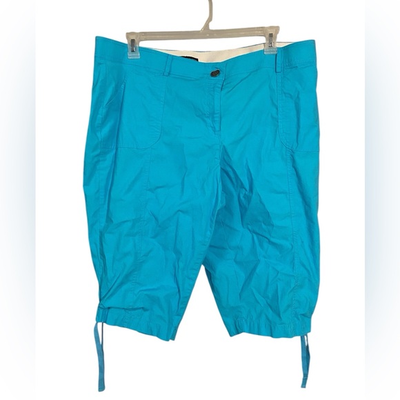Counterparts Pants - Counterparts Turquoise Women's Bermudas
